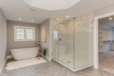 Elegant Glass Shower Enclosure